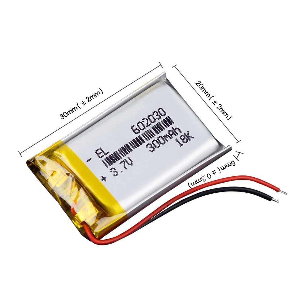 Pin Lithium 3.7V Dung Lương Từ 200-300mAh