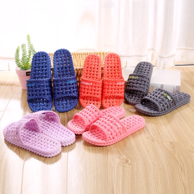 Dép Nữ Nhà Tắm, Văn Phòng, Dép Đi Trong Nhà Nhựa Dẻo Nguyên Khối Siêu Bền Nhiều Màu Size 36-40 - Hàng Việt Nam