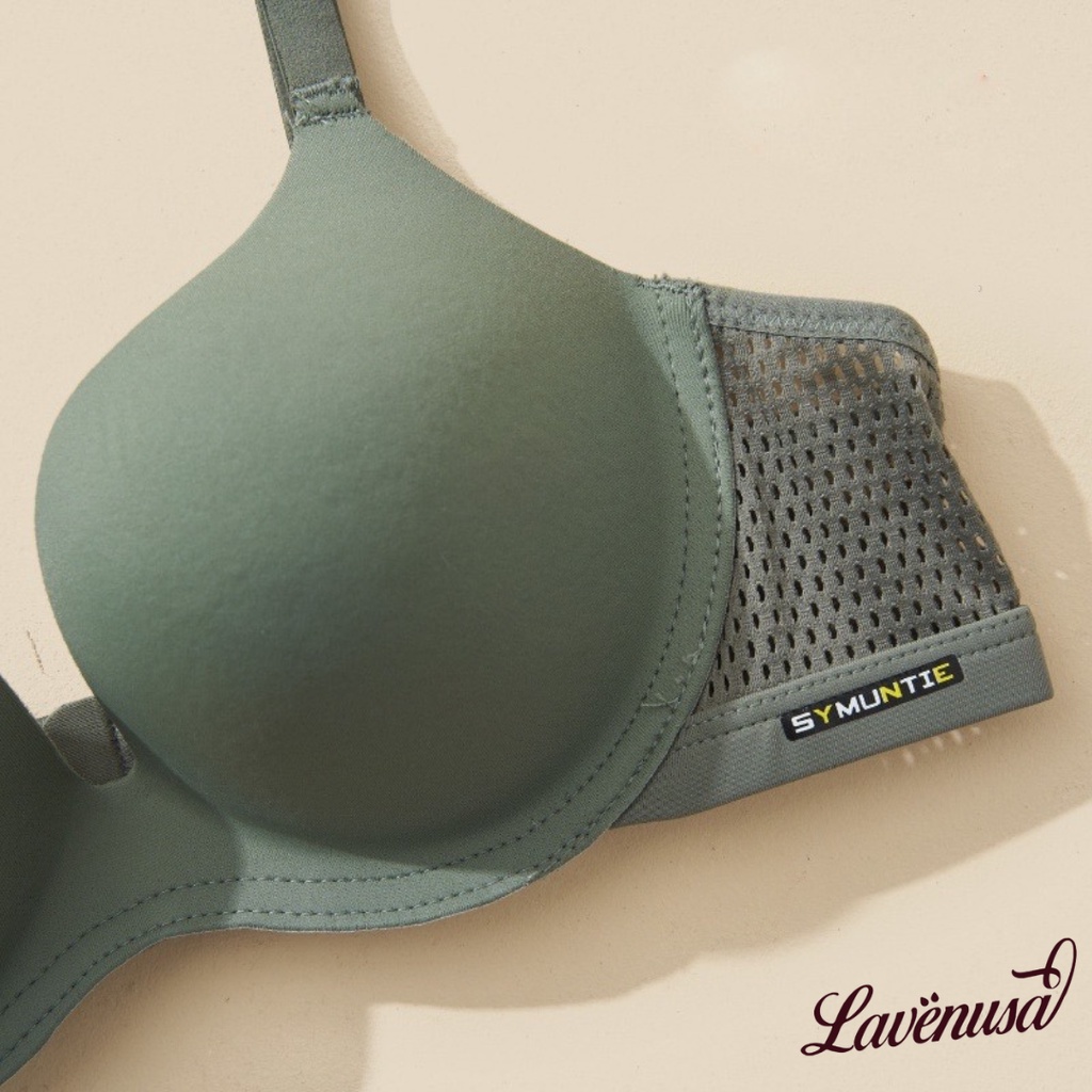 Áo lót nữ đệm vừa không gọng nâng ngực quai lưới thoáng khí LAVENUSA AL73