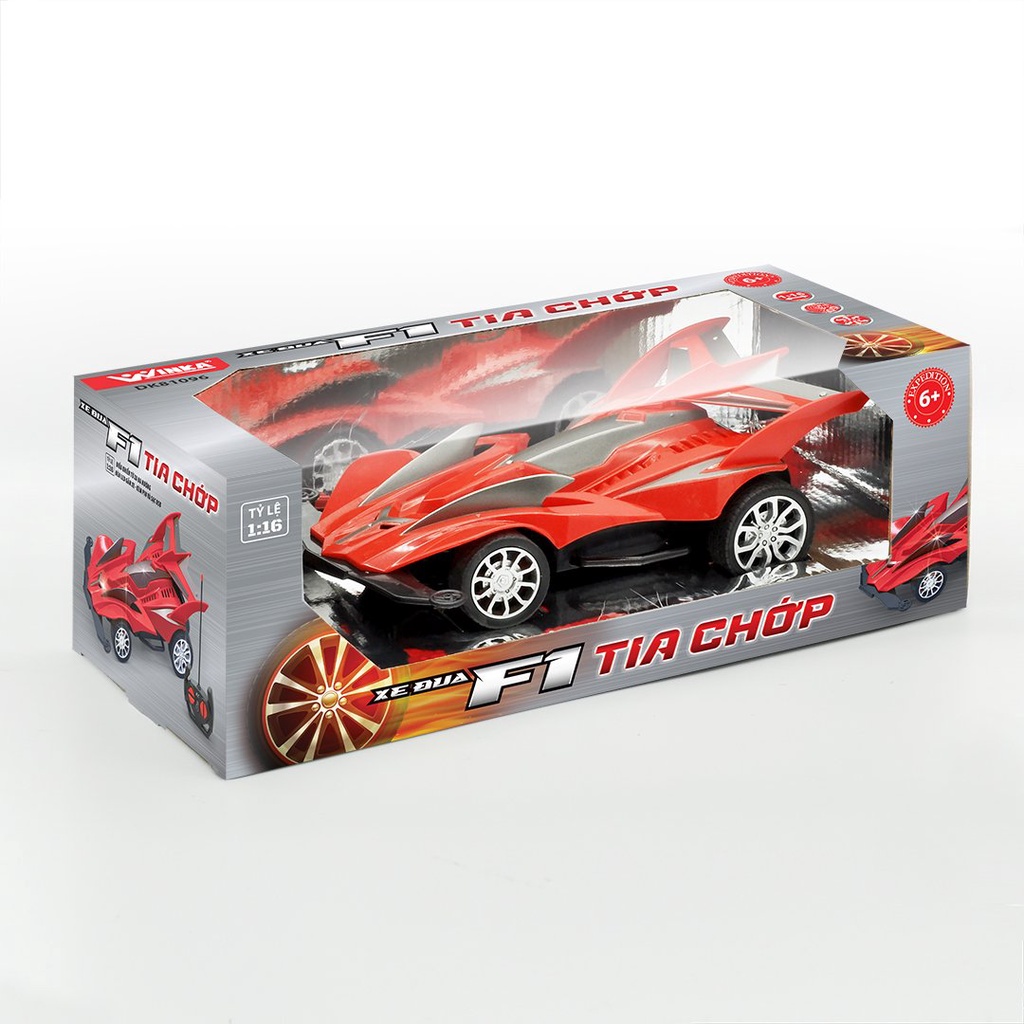 Đồ Chơi DuKa:Xe đua F1- Thần Gió DK 81095 +Tia Chớp DK81096 + Điều Khiển Từ Xa Có Đèn Led Và Pin Sạc DK 81016(Phan Loại)