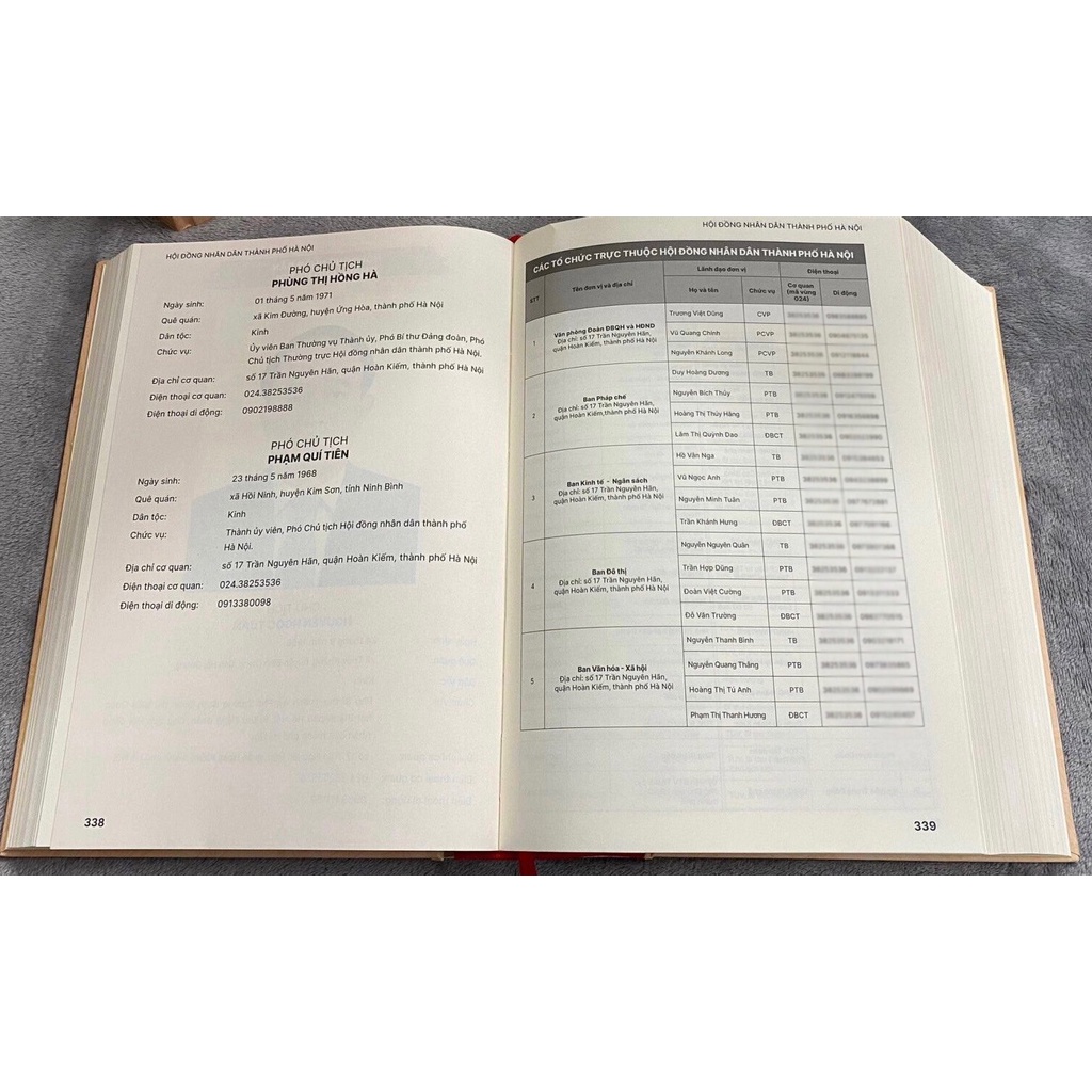 Sách Niên giám Quốc hội Chính phủ Khóa XV - Hội đồng Nhân dân, UBND nhiệm kỳ 2021 - 2026