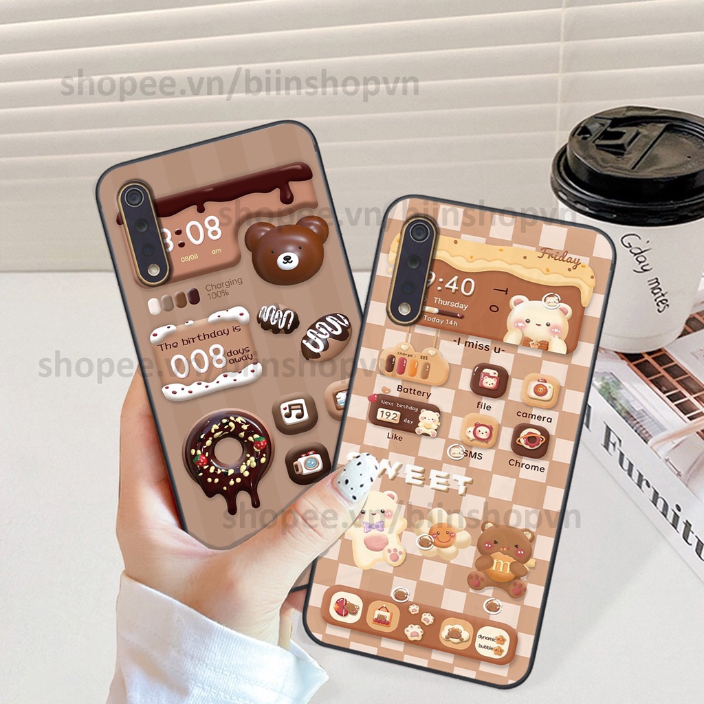 Ốp Vivo S1 / S1 Pro in hình gấu chocolate kẹo ngọt siêu đẹp siêu xinh