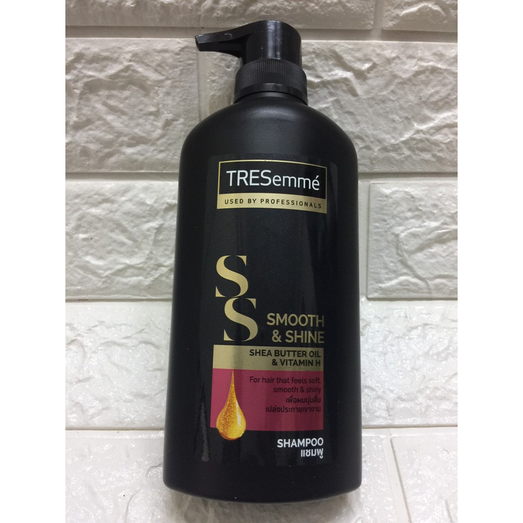 Dầu gội Tresemme KERATIN SMOOTH Thái Lan 450ml (Đen)