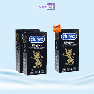 Quà tặng miễn phíBộ 2 hộp Bao cao su Durex Kingtex 12s + Tặng 1 hộp cùng