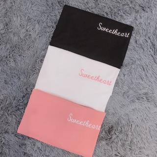 Áo thun Thêu logo Sweetheart
