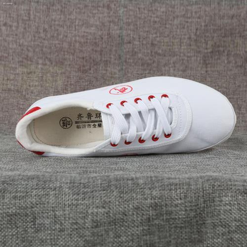 ◊☄✻Factory direct martial arts shoes men Exercise training Tai Chi Tendon bottom sports white Children Taekwondo