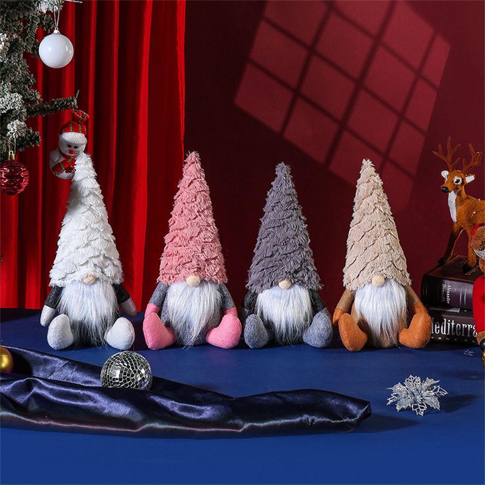 Jane Gnome Búp Bê Nhồi Bông Thủ Công Treo Trang Trí Nhà Cửa Dịp Giáng Sinh
