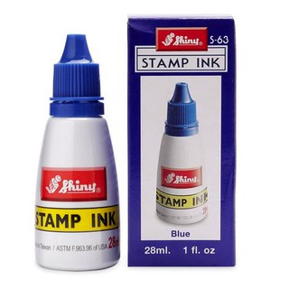 Mực dấu Shiny S63 xanh
