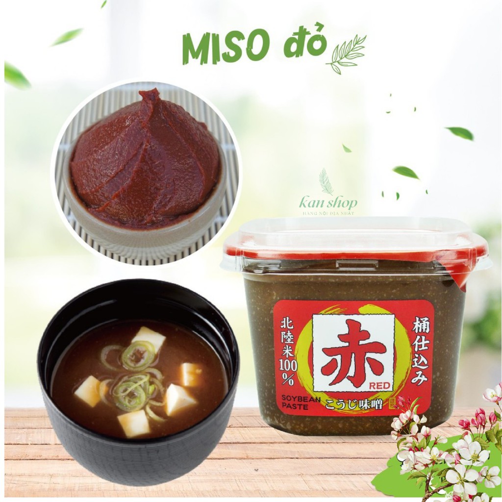 Miso đỏ men gạo Koji Yamagen 500g Nhật Bản - 4979369133208 - Kan shop hàng Nhật - Tương miso đỏ của Nhật