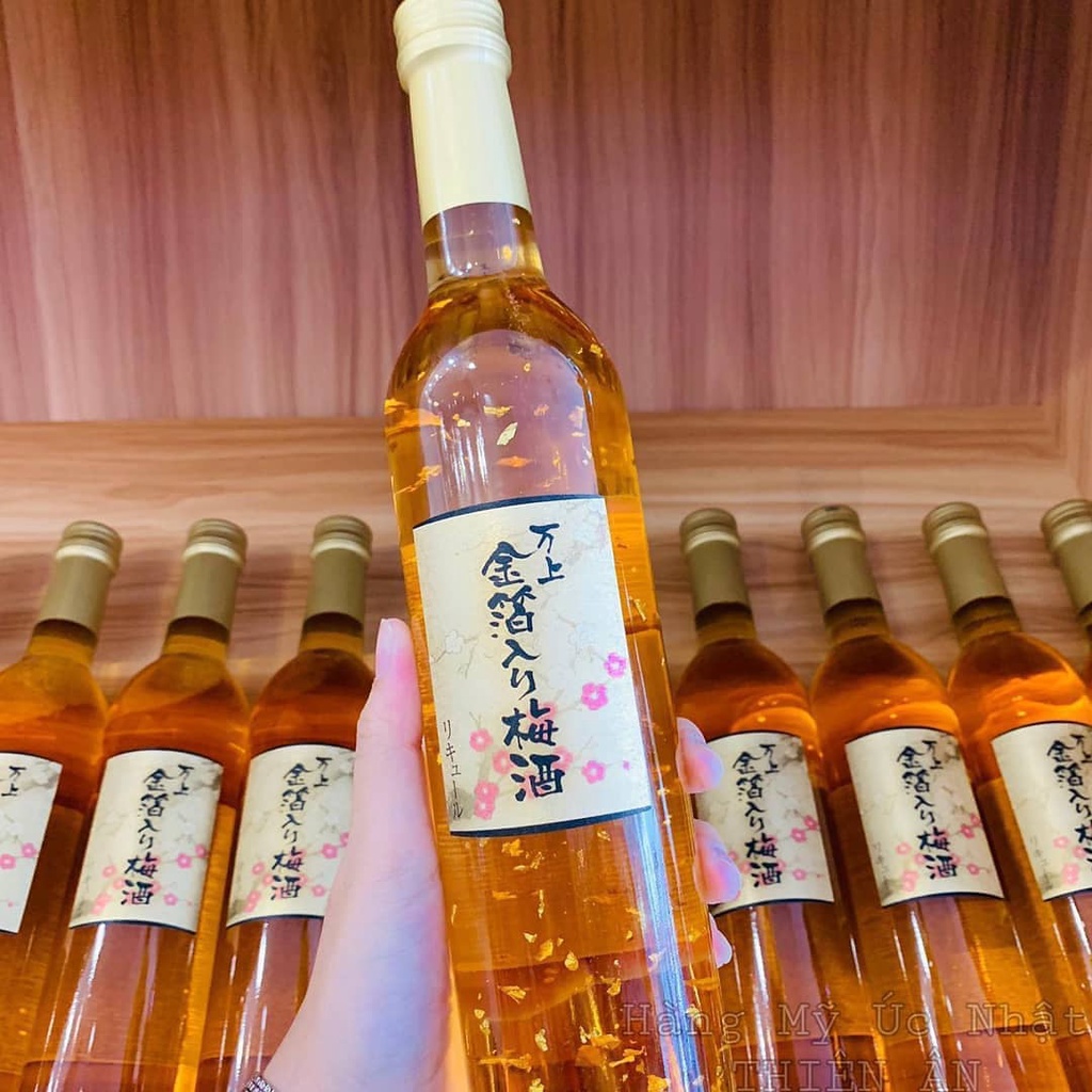 Nước mơ vảy vàng Kikkoman 500ml nội địa Nhật Bản