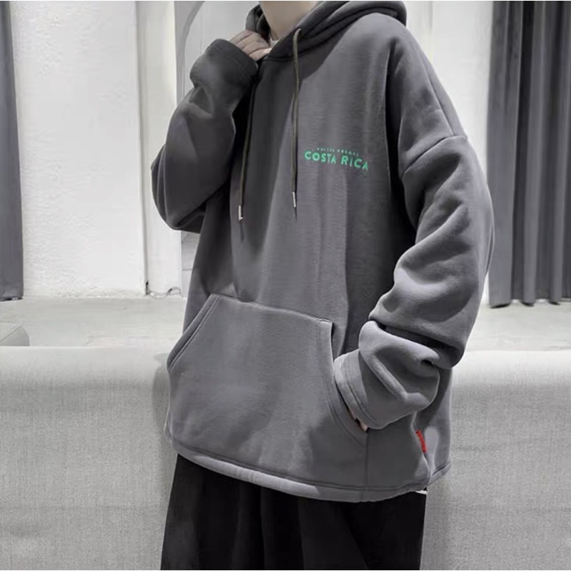 ÁO HOODIE NỈ NGOẠI FORM RỘNG UNISEX