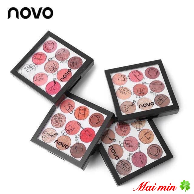 BẢNG PHẤN MẮT NOVO 9 Ô