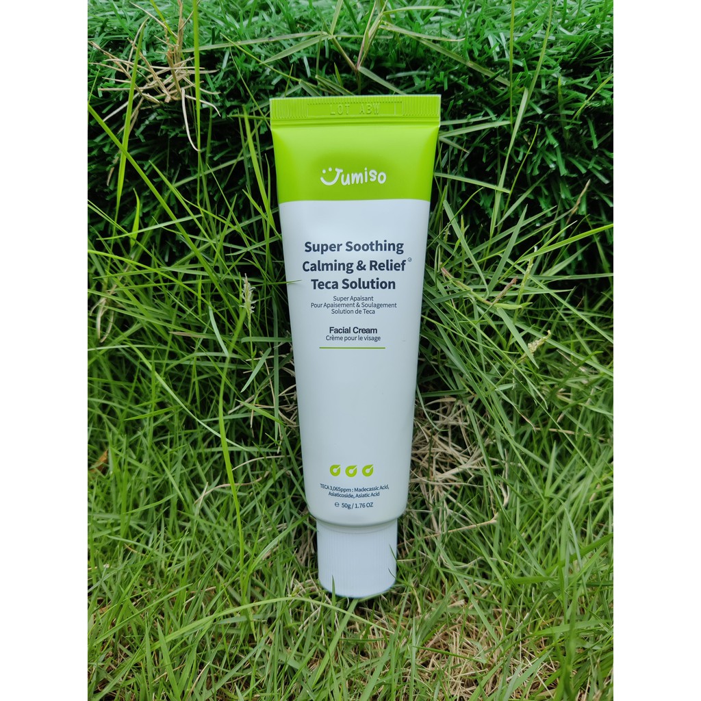 Kem bôi mặt JUMISO Super Soothing Calming & Relief Teca Solution Facial Cream 50ml