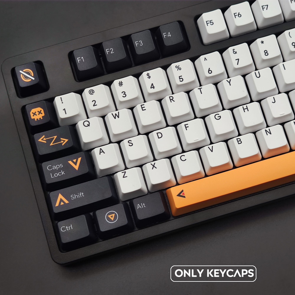 116 phím PBT Keycap DYE-Sublimation Cấu hình OEM Keycaps được cá nhân hóa cho bàn phím cơ Cherry MX Switch