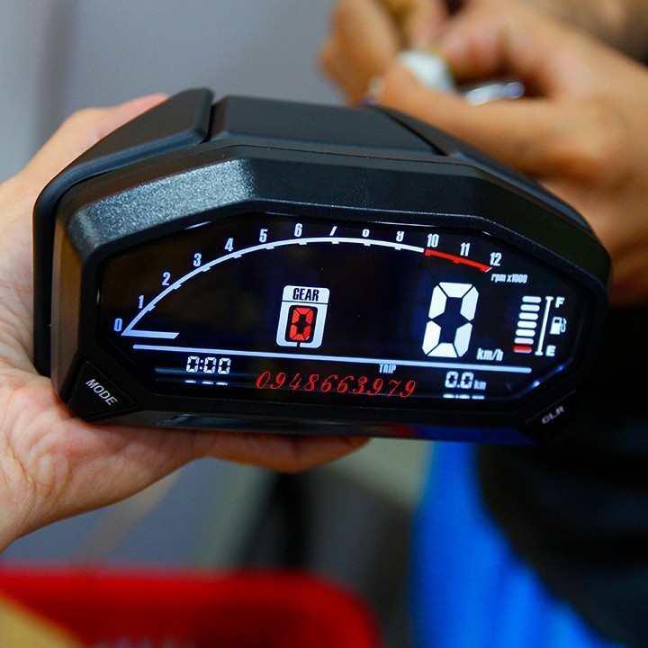 Đồng hồ ducati gắn wave