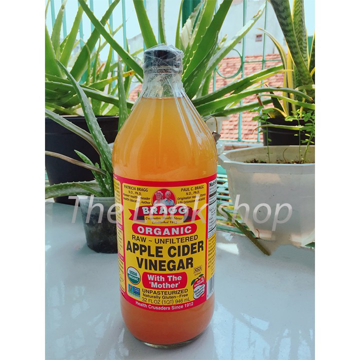 Bragg USA- Giấm táo hữu cơ Bragg Apple Cider Vinegar- Nhập khẩu chính ngạch từ Mỹ | BigBuy360 - bigbuy360.vn