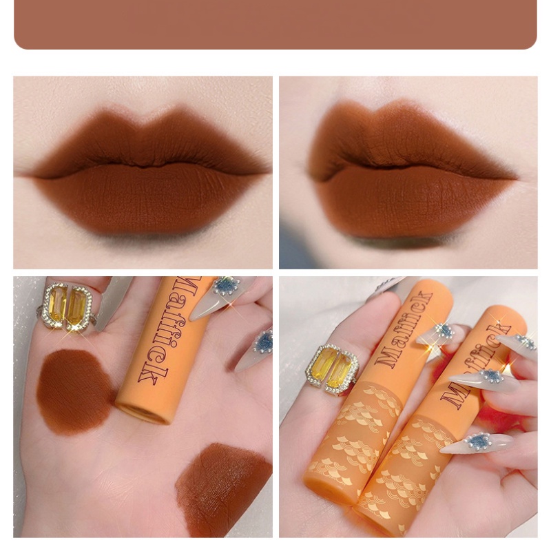 [Hàng mới về] Son kem MAFFICK màu lì mượt mà trang điểm làm nâng tông da