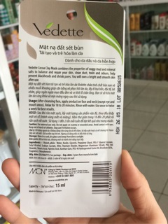 Combo 120 nạ đất sét VEDETTE