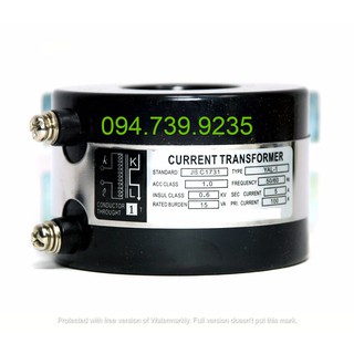 Biến dòng 100/5A - TI 100/5A - CT 100/5A - Cảm biến dòng TI 100/5A - Biến dòng Yasin 100/5A 1T - Biến dòng tròn 100/5A