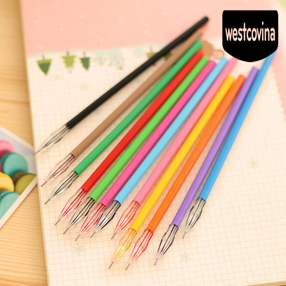 Phương Tây✎Set 12 Bút Mực Nhiều Màu Sắc