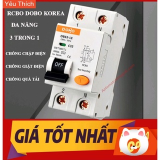 Cầu Dao chống dò , chống giật, chống chập DoBo korea.