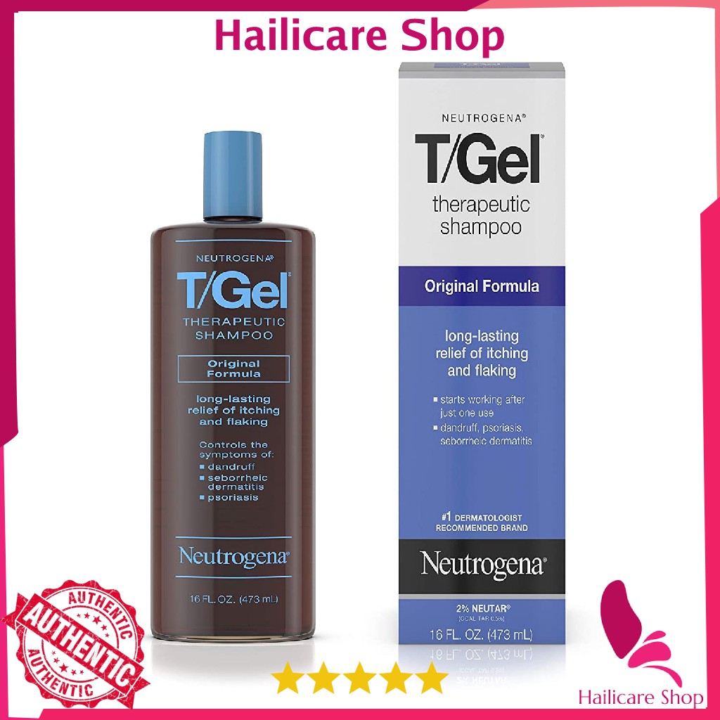 [Nhập Mỹ] Dầu Gội Chống Gàu Neutrogena T/Gel Therapeutic Shampoo Original Formula và Neutrogena T/Gel Extra Strength