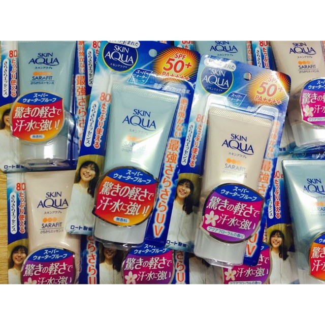 KEM CHỐNG NẮNG SKIN AQUA SARAFIT 80G CHÍNH HÃNG - 5732