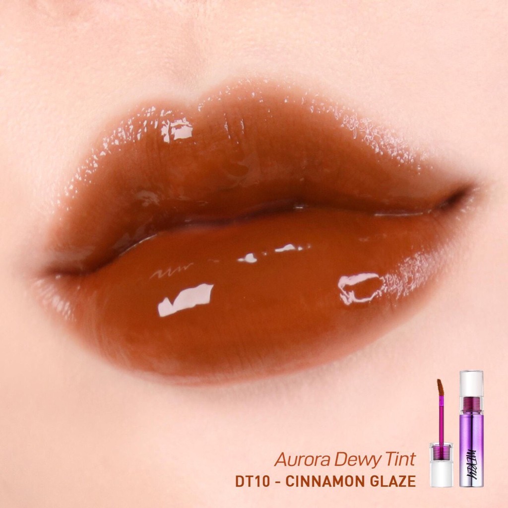 Hot New Full Màu - Son Tint Bóng Siêu Lì, Cho Đôi Môi Căng Mọng Merzy Aurora Dewy Tint 5.5g | BigBuy360 - bigbuy360.vn