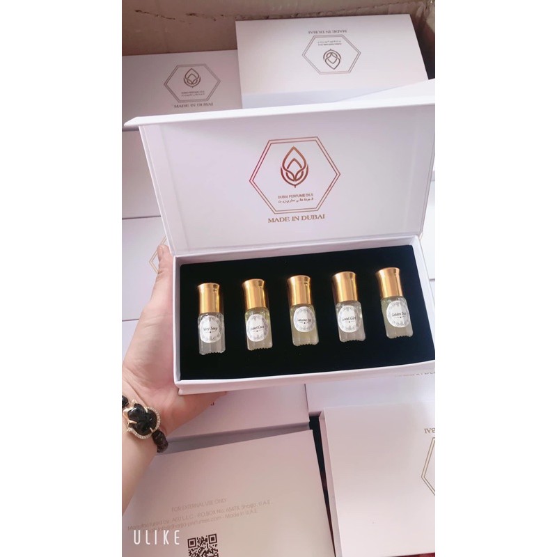 Sét 5 chai nhỏ thơm lâu