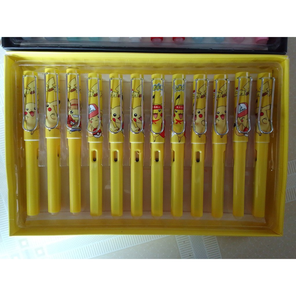 Bút Máy Mực Xanh Tẩy Xóa Được Luyện Chữ Siêu đẹp