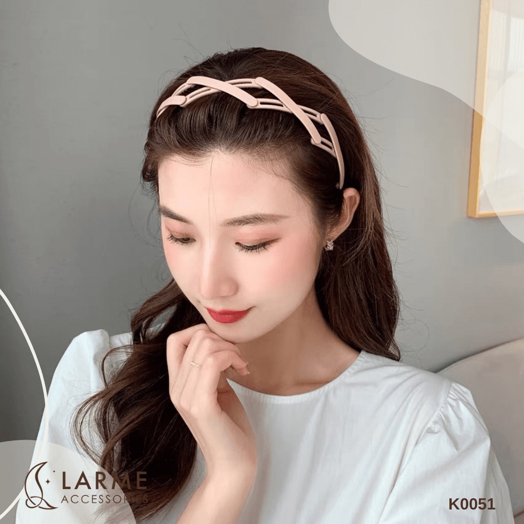 Cài tóc, bờm tóc phong cách Hàn Quốc thông minh siêu gọn Larme Accessories - K0051
