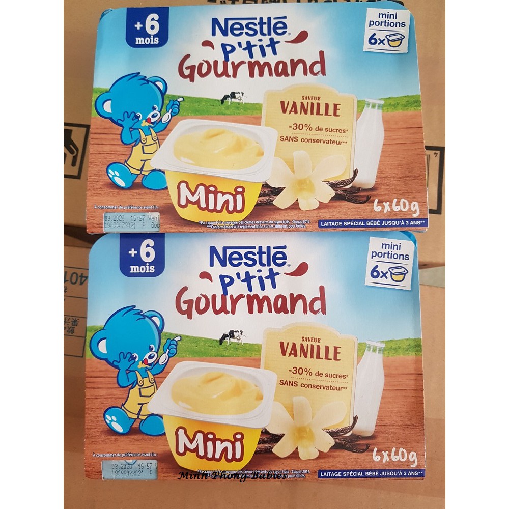  Váng sữa Nestle (vỉ 6 hộp x 60g)