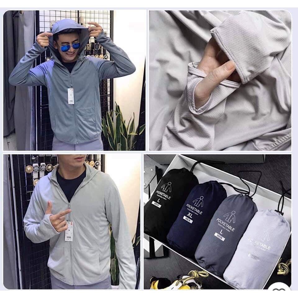 Áo chống nắng nam,áo khoác đi nắng Mantino chất vải kim cương phiên bản mới nhất 2021 | BigBuy360 - bigbuy360.vn