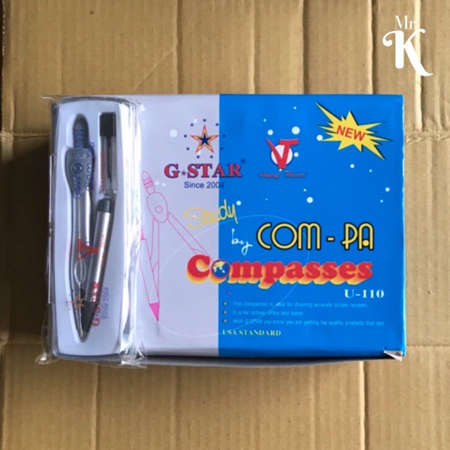 HỘP 12 CÂY COMPA U110/112