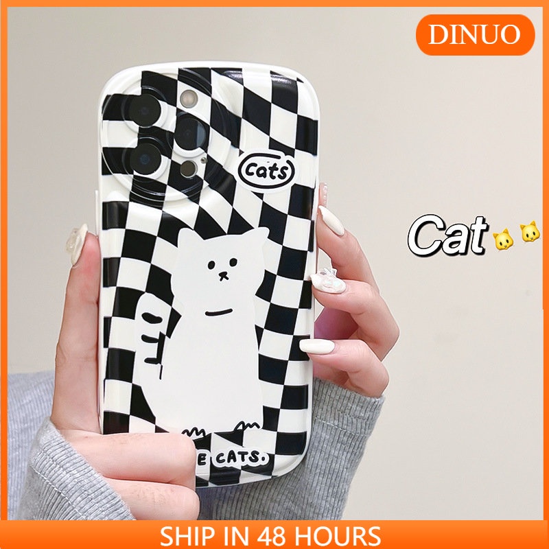 Ốp Điện Thoại Hình Mèo Cho iphone 6 / 6plus / 6splus / 7 / 7plus / 8 / 8plus / xs / 11 / 12 / 13 / pro / max / plus / promax