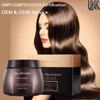 Kem hấp ủ tóc Olorchee phục hồi mềm mượt 1000ml