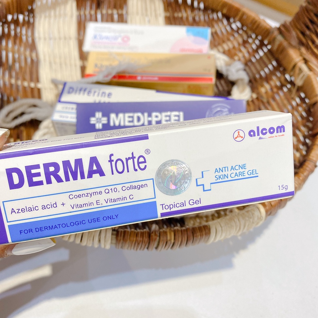 Kem Giảm Thâm Mụn Derma Forte 15g - Ngừa thâm mụn