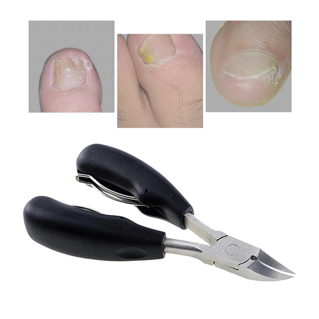 Kềm Cắt Móng Tay / Móng Chân Cong Bằng Thép Không Gỉ Chuyên Nghiệp Cho Nam