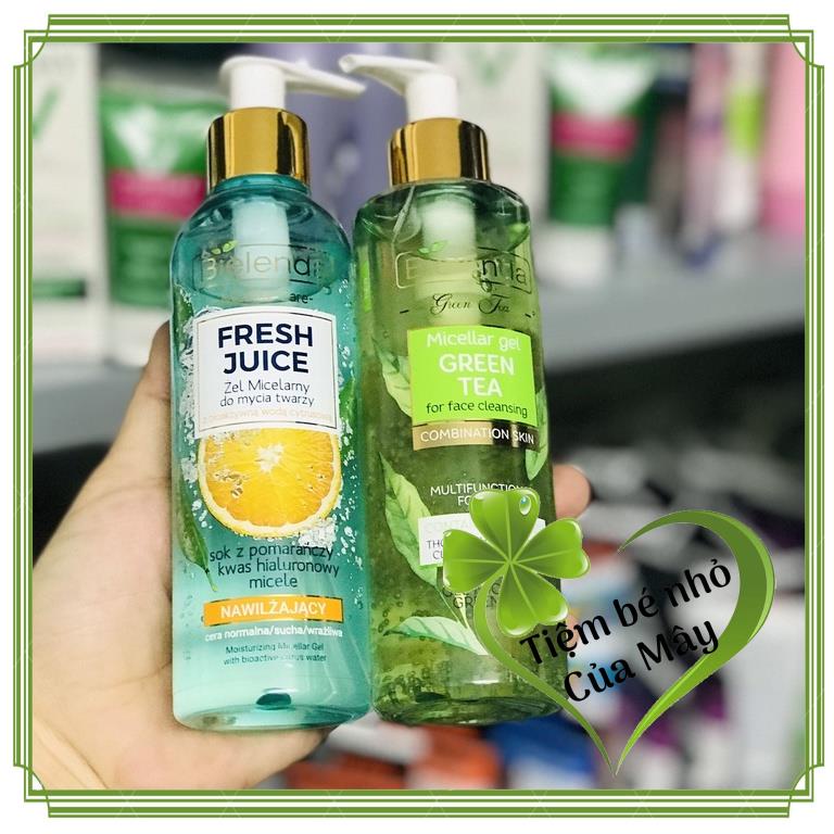 Gel rửa mặt Bielenda nội địa Balan