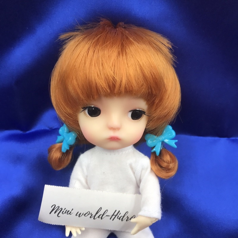 Wig Tóc giả dành cho búp bê BJD Size 1/6 mong ming meng handmade.