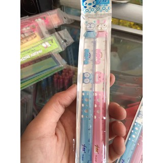 Thước kẻ đôi hình thỏ dễ thương