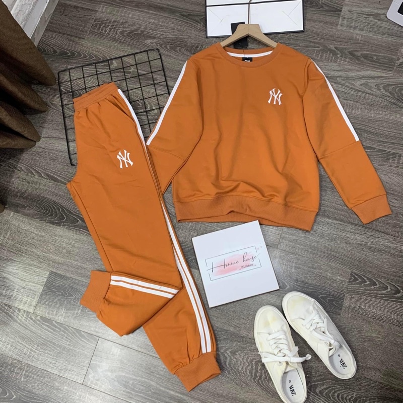 -Bộ nỉ nữ thể thao⚡️Bộ mặc nhà thu đông cao cấp
