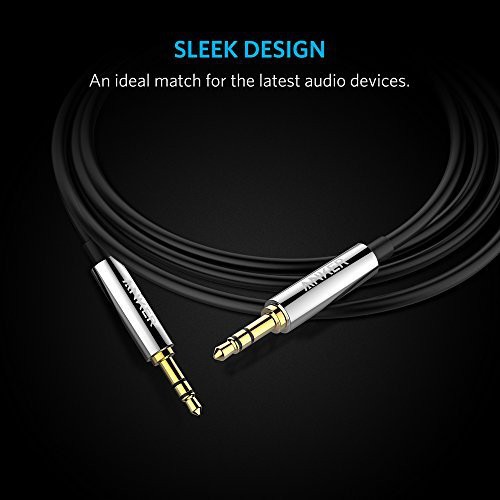 Cáp âm thanh 3.5mm Anker SoundLine 2.4m [PHÂN PHỐI CHÍNH HÃNG, BẢO HÀNH 18 THÁNG]