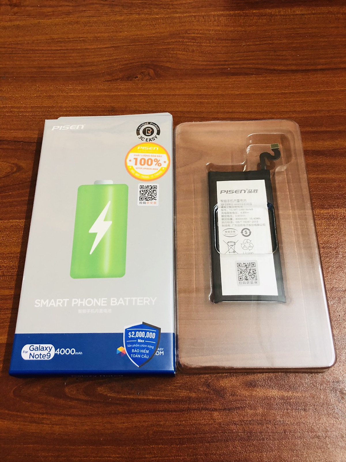 [ FREE SHIP ] Pin điện thoại dành cho Sam Sung Galaxy Note 9 TS-MT-SAMS Note9 ( 3.85V , 4000mAh) _Hàng chính hãng