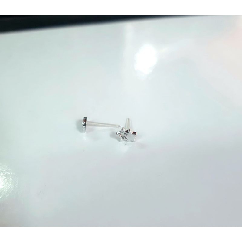 KHUYÊN TAI NHỰA HÌNH 2 NGÔI SAO/KHUYÊN NHỰA DẺO