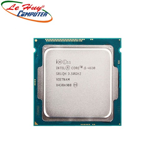 CPU Intel Core i5 4690 (3.90GHz, 6M, 4 Cores 4 Threads) TRAY có Fan