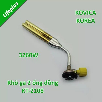 Đèn khò Gas Đôi ❤️FREESHIP❤️ Lắp Bình Gas Mini Tiện Lợi - Khò ga 2 lòng -  Đèn khò ga mini