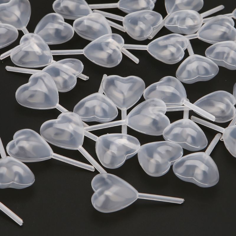 Bộ 50 Ống Nhựa Mini 4ml Dùng Làm Trang Sức Dễ Thương