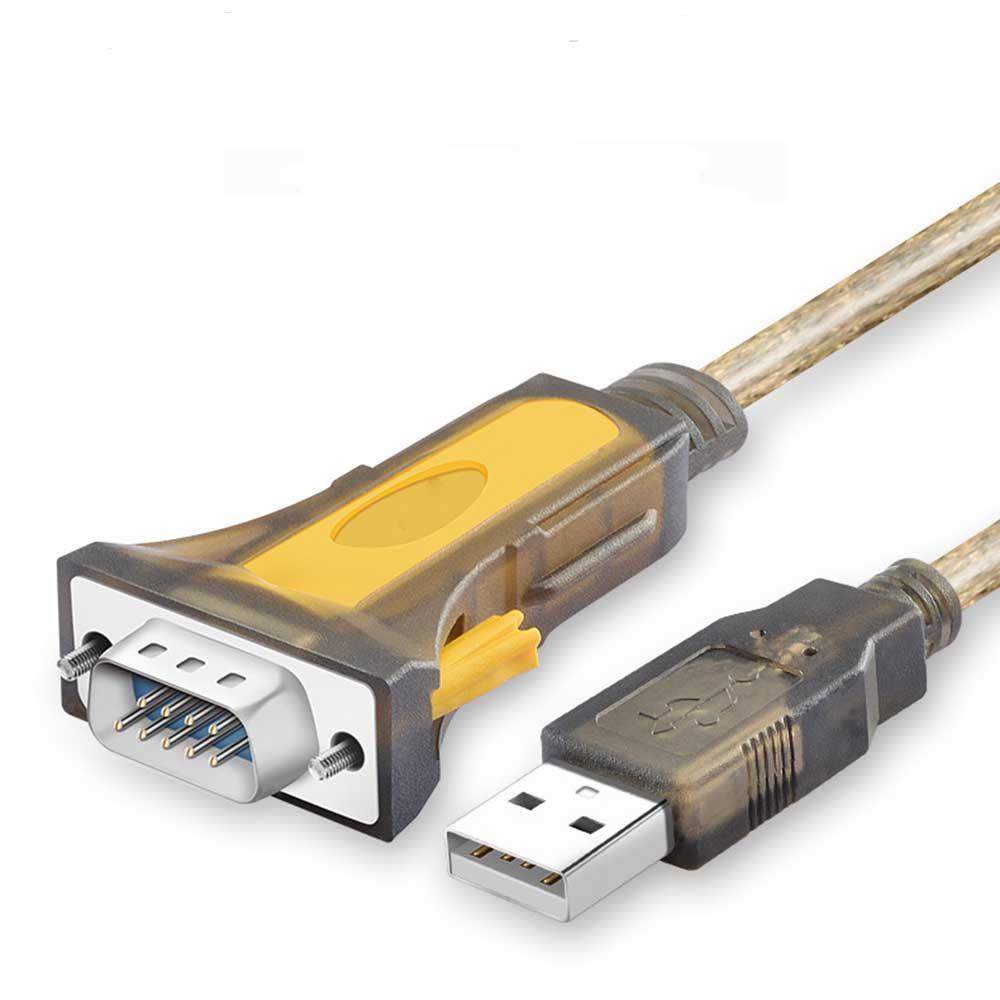 Dây Cáp Chuyển Đổi Cổng USB Sang RS232 Hỗ Trợ Windows COM