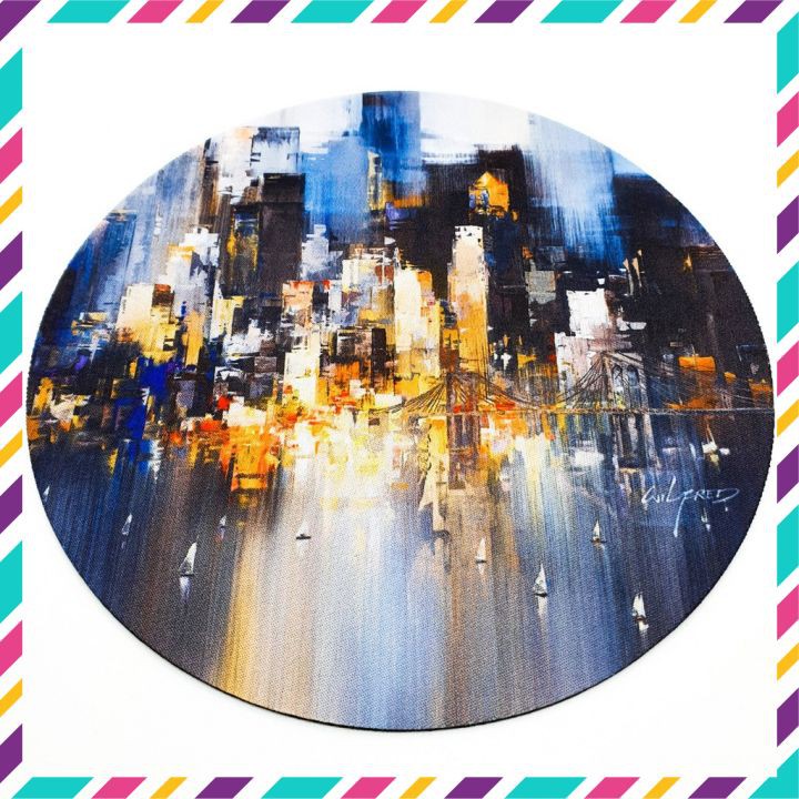 Miếng Lót Chuột Hình Tròn 20x20 Giá Rẻ Họa Tiết Hoạt Hình Giá Rẻ Chống Trơn Trượt | BigBuy360 - bigbuy360.vn